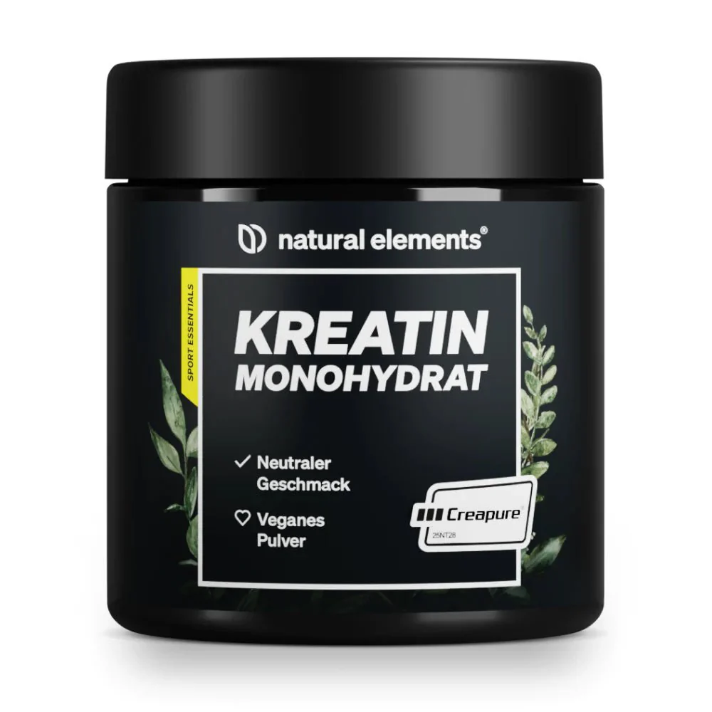 Produktbild: Natural Elements Kreatin Monohydrat Pulver Creapure